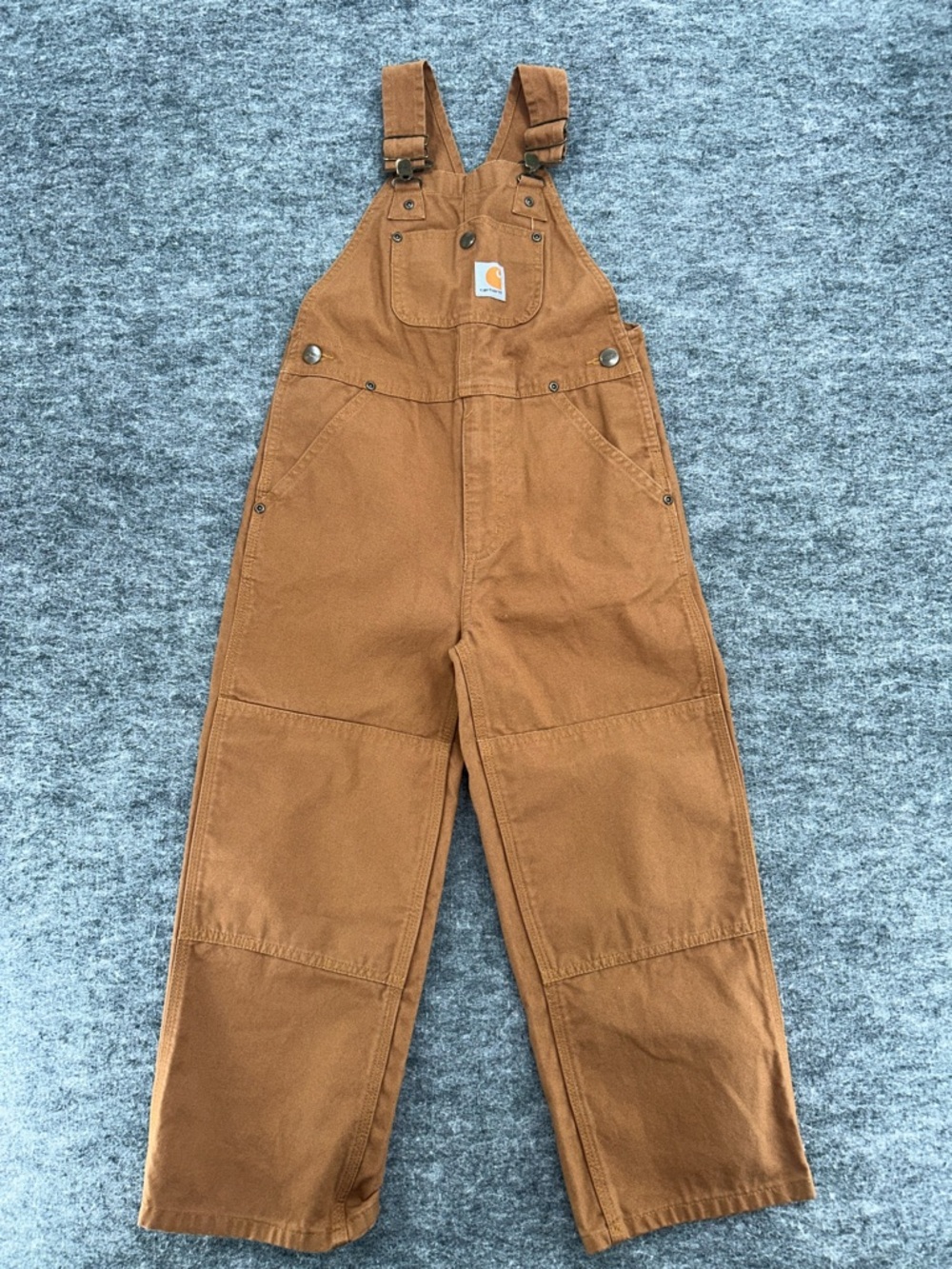 Carhartt Kids Duck Washed Bib Overall Size 6 CHILD) - Picture 3 of 8